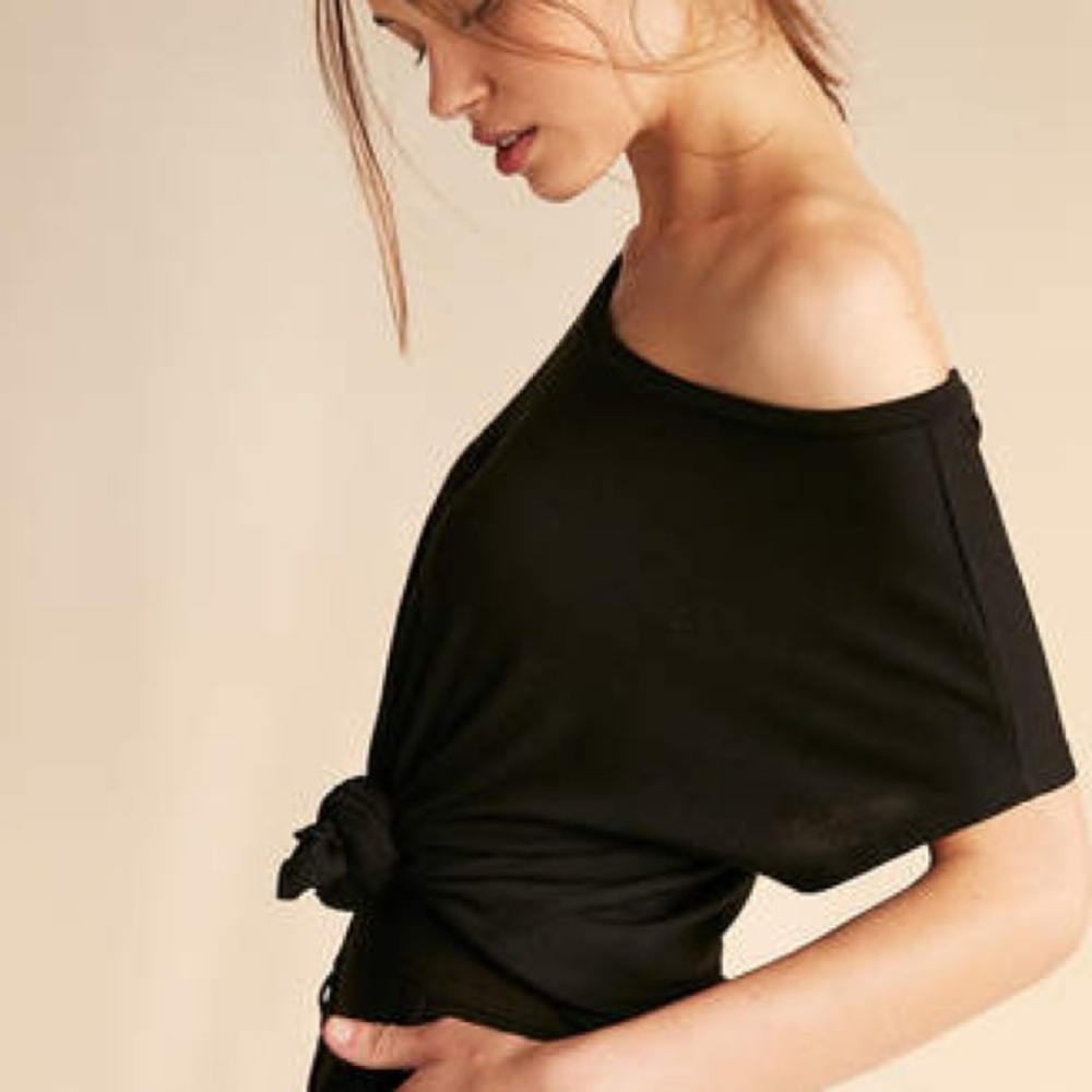 Express one eleven off the shoulder tee